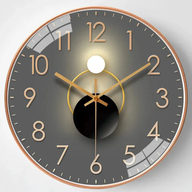 Nordic Style Home Decorative Wall Clock 8"
