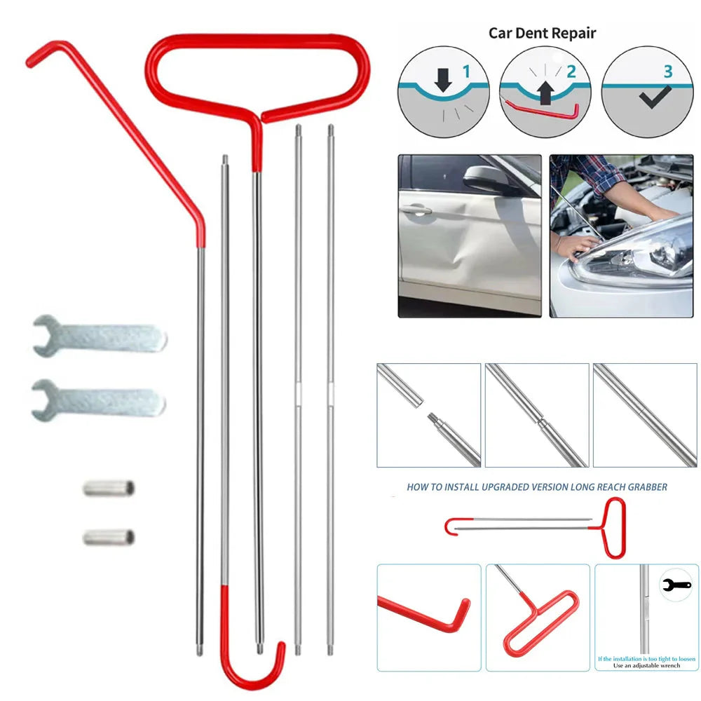 Car Window Door Emergency Open Key Lost Lock Out Unlock Auto Tools Kit Air Wedge Bag Pump Open Unlock Kit for Car Truck