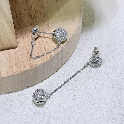 2025 New Fine Jewelry Set Luxury White Gold High Quality Geometric Crystal Luxury Necklace Bracelet Earrings Ring Gift for Women