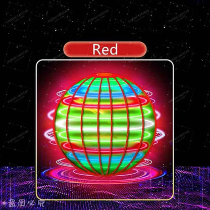 Flying Ball Boomerang Spinner Toys Hand Control Drone 360° Rotating Mini UFO With LED Lights for Children Funny Birthday Gifts