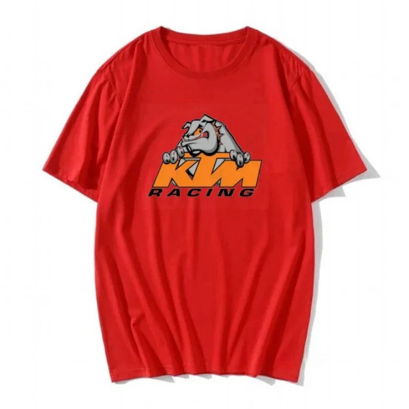 KTM RACING T-shirts personnalisés pour hommes et femmes, Distro couleur unie2026