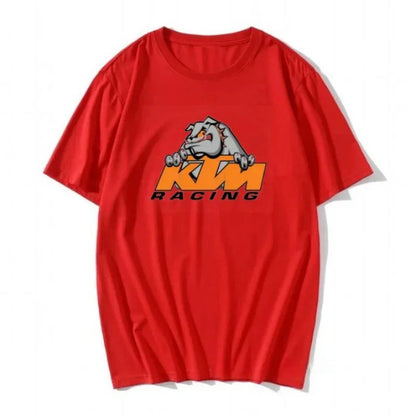 KTM RACING T-shirts personnalisés pour hommes et femmes, Distro couleur unie2026