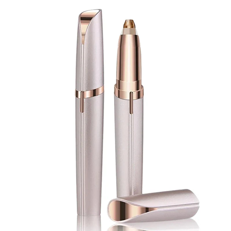 Electric Eyebrow Trimmer USB Charger Security Hair Removal Eye Brow Epilator Shaper Shaver Painless Razor Facial Hair Remover