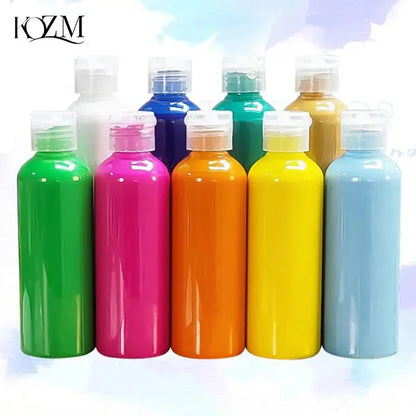 60ml/bottle acrylic paint 24Colors DIY Handmade Graffiti Bearbrick Statue Coloring Pigment Professional Paint Liquid Art Supplie