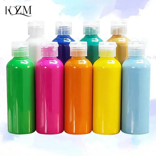 60ml/bottle acrylic paint 24Colors DIY Handmade Graffiti Bearbrick Statue Coloring Pigment Professional Paint Liquid Art Supplie