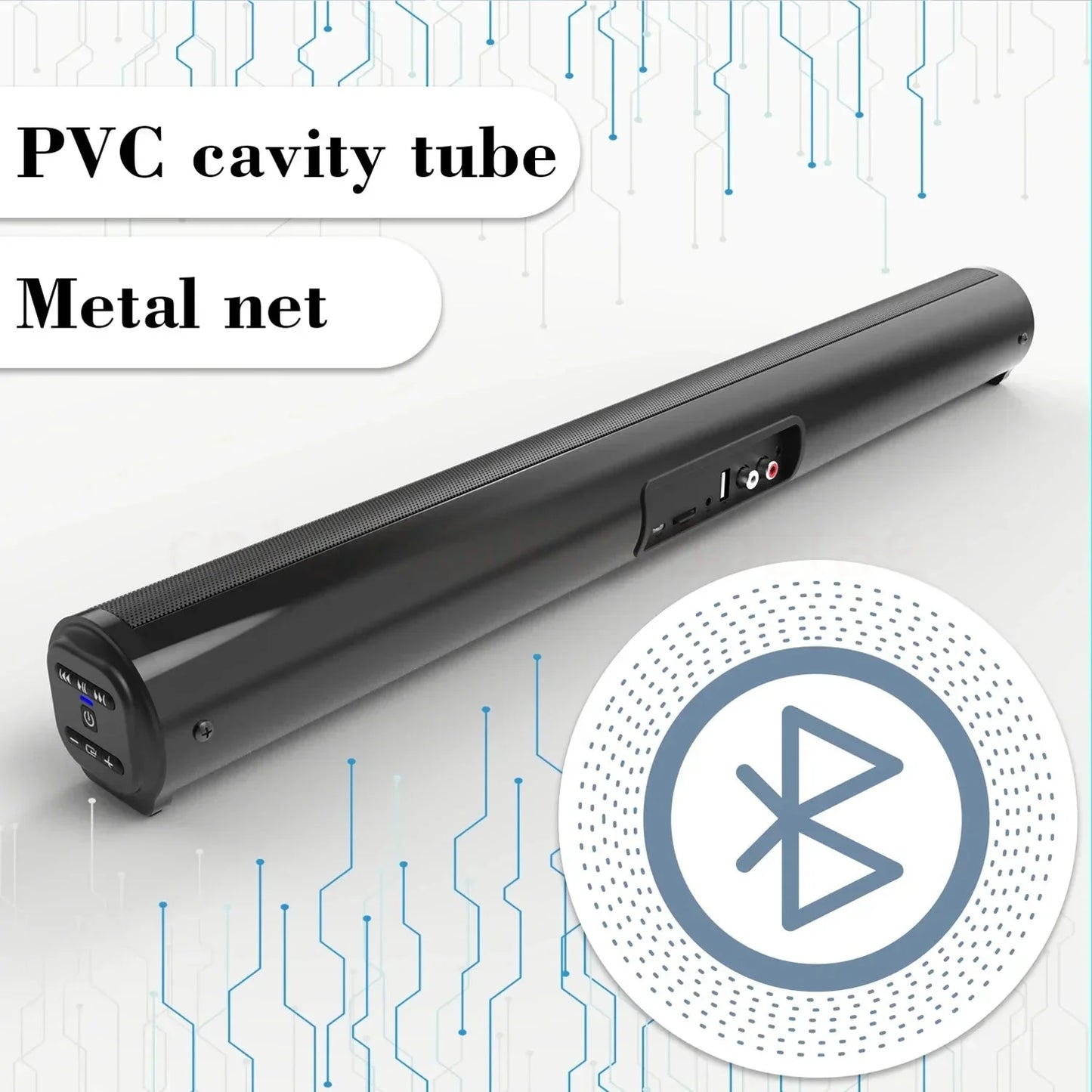 Super Powerful Sound Bar Portable Wireless Bluetooth Speaker Surround Stereo Home TV Sound Box Subwoofer FM Radio Home Theater