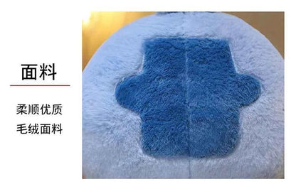 Disney Cute Blue Stitch Stuffed Plush Toy Cartoon Anime Stitch Kawaii Sleeping Pillow Plush Doll Giving Girls Birthday Gifts