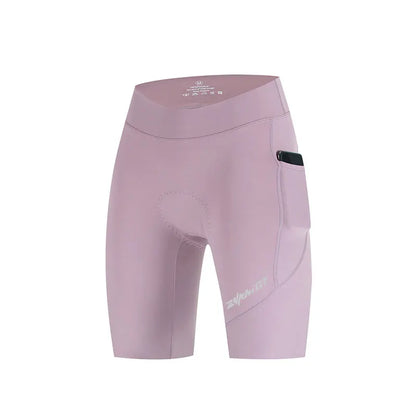 ZYKNIGT Women's Pro Summer Cycling Bib Shorts - High-Performance Free-Cut Hems & Breathable Quick-Dry Compression