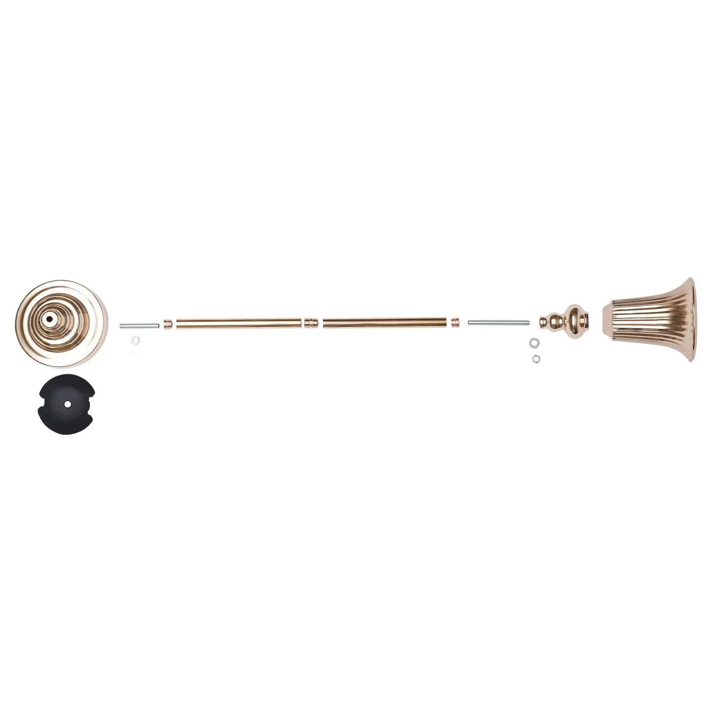 10Pcs Versatile Wedding stands Metal Trumpet Holders Vases For Weddings, Party Decorations