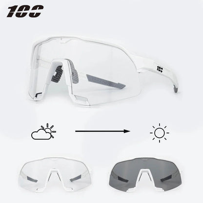 100 Cycling Sunglasses UV400 TR90 Sports Bicycle Glasses MTB Mountain Bike Fishing Hiking Riding Eyewear for Men Women sport