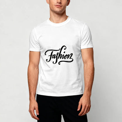 Men's Summer Short-Sleeve T-Shirts Stylish Letter Print Design Minimalist & Bold Style, Perfect for Streetwear, Outdoor Activiti