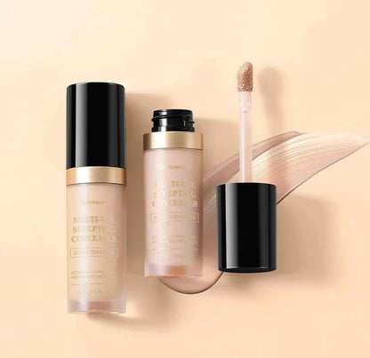 Lakerain Multi-purpose Concealer For Face Covers Freckles Even Skin Tone Moisturizing Long-lasting Sculpting Liquid Concealer