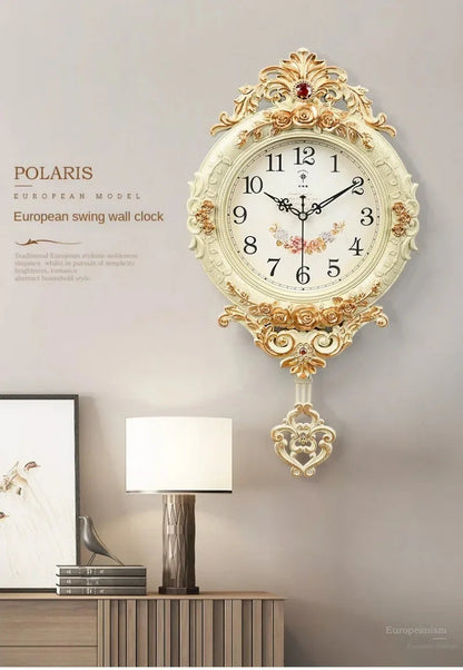 Polaris Light Luxury Home Design 60cm Wall Clock