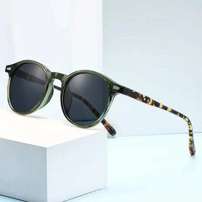 Stylish Round Frame Sunglasses Men Women Casual Vintage Outdoor Sports Eyewear Unisex Ultralight UV400 Sun Glasses Goggles