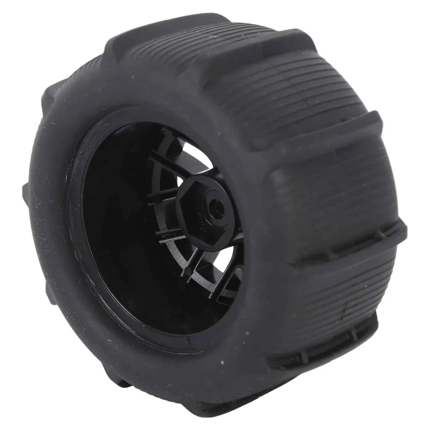 RC Beach Tires 1/14 1/16 1/18 Universal Rubber Plastic Good Grip Strong Cushioning RC Car Desert Wheels RC Desert Wheels