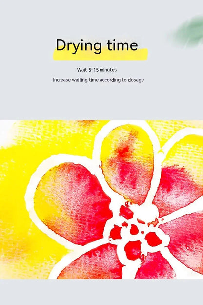 Art Masking Fluid White Latex Pigment Covering Liquid Painting Beginner Watercolor Paint Quickly for Ink Gouache Crafts Supplies