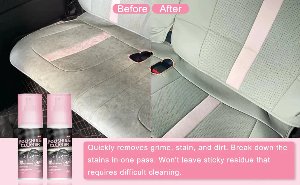 Car Interior Cleaner, Vehicle Interior Polish, 100ml Car Interior Cleaner, Interior Detailer Spray, Total Car Interior Cleaner