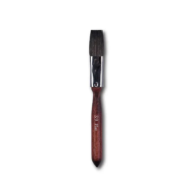 Artsecret Mini Dagger Oval  Flat Squirrel Hair Watercolor Brushes Set Professional Painting Brush For Painting Art Supplies