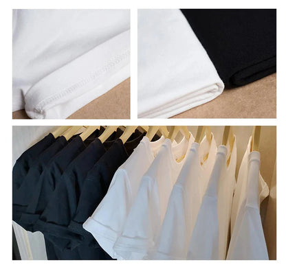 Men's T-Shirts Deads by Daylights Vintage 100% Cotton Tees Short Sleeve  T Shirts O Neck Clothes Original