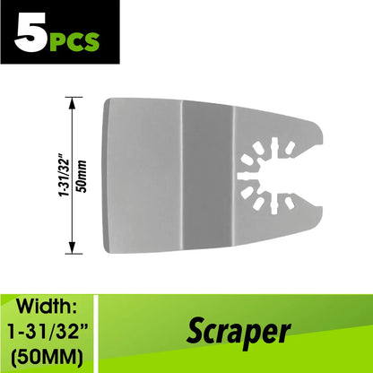 Oscillating Saw Blades Kit，Multitool Blades - Compatible with Milwaukee Dewalt  Worx Skil AEG Ryobi