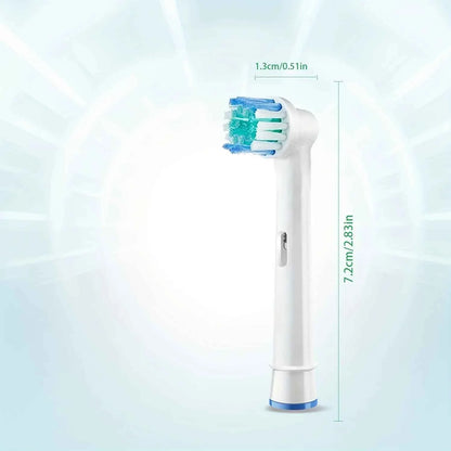 4pcs Toothbrush Head Compatible with Braun Oral B Electric Toothbrush, Replacement Brush Heads for Oral B Vitality Pro 1000 2000