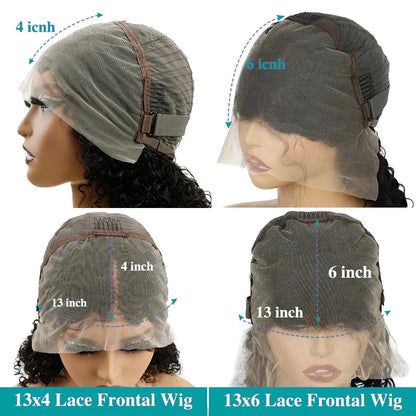 P4/27 Highlight Human Hair Wigs Body Wave 220 Density Ombre 13x6 HD Lace Front Wigs Pre Plucked 13x4 Lace Frontal Wigs For Women