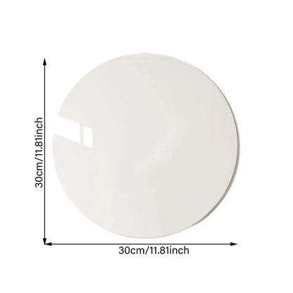 Acrylic Mirror Sheet Frameless Bathroom Wall Mirror Stickers Adhesive Bathroom Vanity Mirrors Waterproof Room Wall Decor For