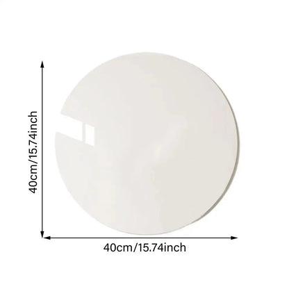 Acrylic Mirror Sheet Frameless Bathroom Wall Mirror Stickers Adhesive Bathroom Vanity Mirrors Waterproof Room Wall Decor For