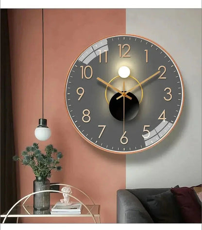 Nordic Style Home Decorative Wall Clock 8"
