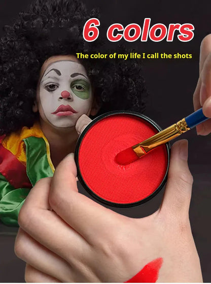 Face body Painting waterproof 6 colors Water Based Nontoxic Body Art kids Festival Fancy Dress Paint Body & Face Paint make up