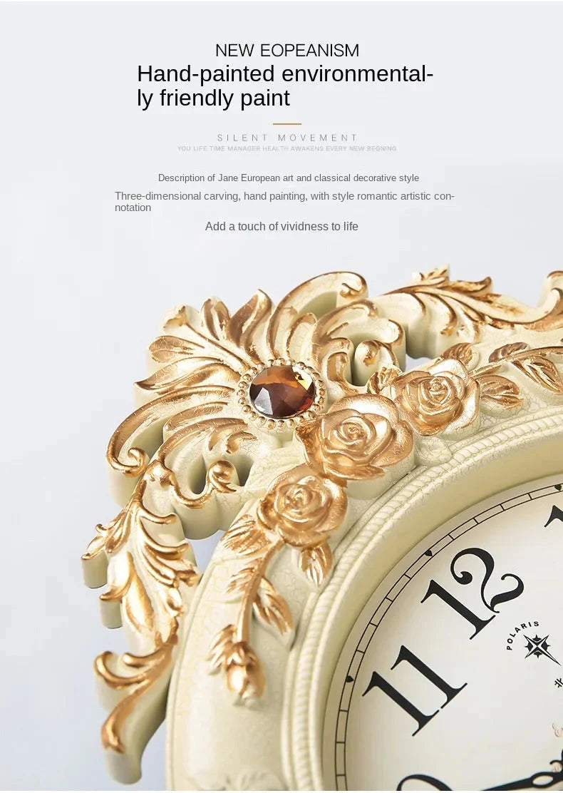 Polaris Light Luxury Home Design 60cm Wall Clock