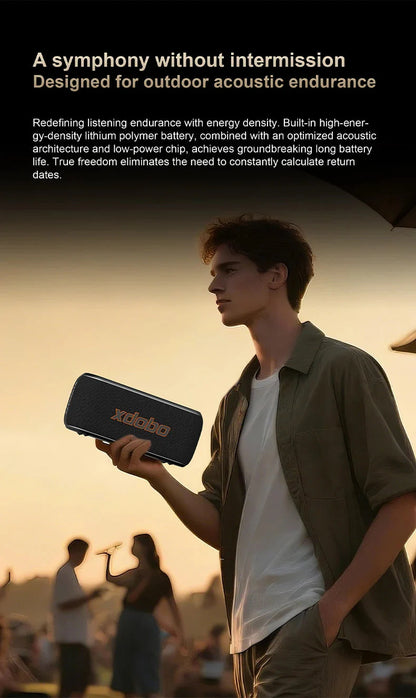 60W Soundbar XDOBO X8IV Subwoofer Speaker 8000mAh Deep Bass Outdoor Smart Phone TV Home Cinema Loudspeaker With Alloy Design