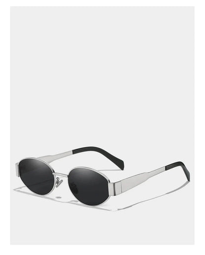 New Sunglasses For Women And Men Sun Glasses Alloy Oval Eyewear