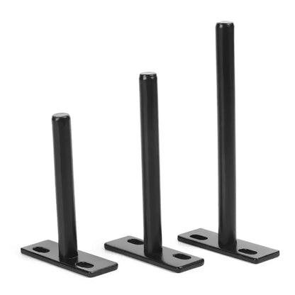 T Shape Metal Shelf Brackets Concealed Brackets Floating Hidden Wall Shelf Supports Screw Mounting Plate High Quality