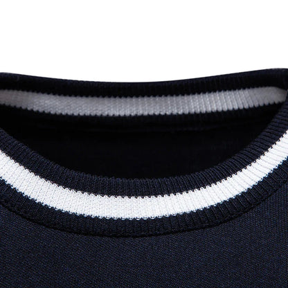 Mens Summer Knit T-Shirts Crewneck Casual Shirt Texture Crewneck Knit Shirt Short Sleeve Vintage Tee Shirt Crochet Top