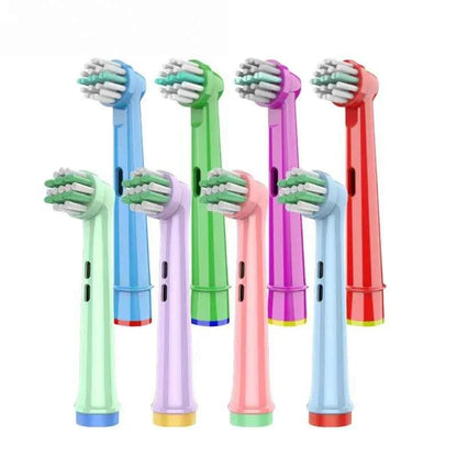 20/16/8/4PCS EB-10A/EB10-X Soft Bristle Kids Toothbrush Head Compatible For Oral b