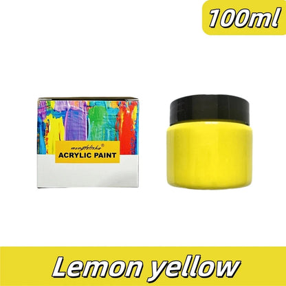 Acrylic Paint Professional Grade Painting Pigments Art Painting Waterproof Pigment Handicraft CreationIndoor Outdoor Creation