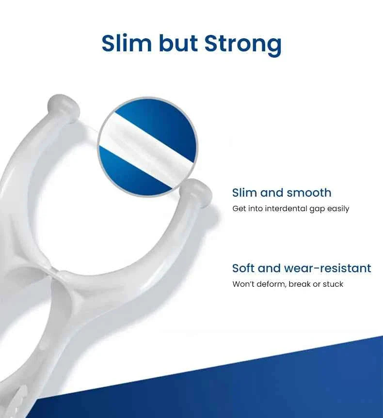 Oral B Flosser Glide Floss Picks Dental Toothpicks Gum Care Teeth Cleaning Sticks Y-shaped 3D Floss Toothpicks 90 pcs