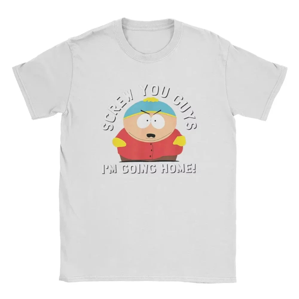 T-shirts Men Women Funny Cartoon Cute Comic Summer Cotton Casual Short Sleeve Round Neck Clothing Loose Tops