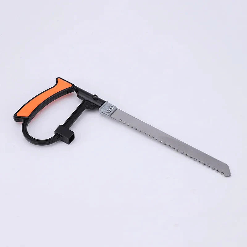 8in1 Saw Multi Purpose Hand DIY Steel Saw Metal Wood Glass Saw Kit 6 Blades Woodworking Metalworking Model Hobby Tool
