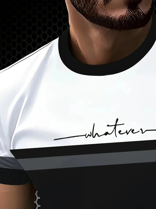 Hot men's T-shirts for Summer 2025 Casual fashionable outdoor and simple streetwear