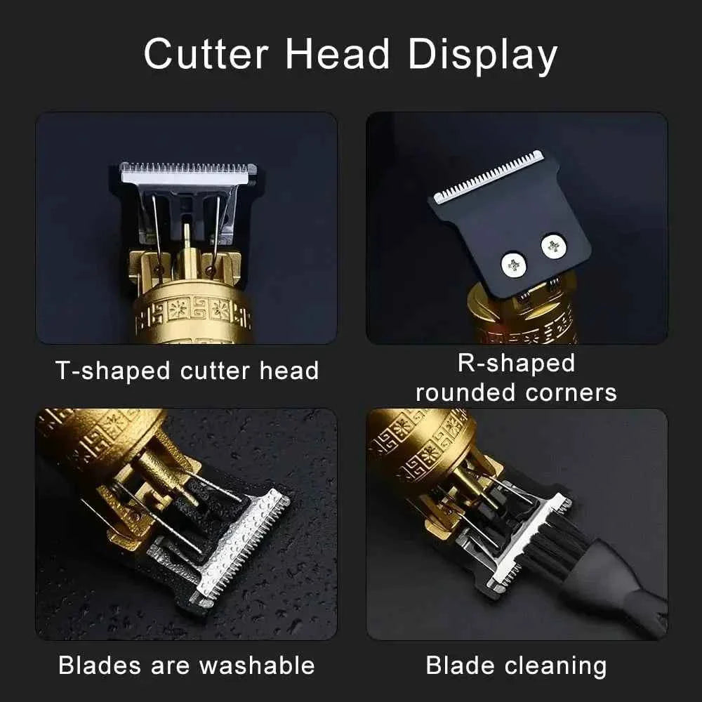 Hair Trimmer T9 Hair Clipper Beard Shaving Body Clippers Electric Hair Cutting Machine Professional Barber Men Trimmer Shaver