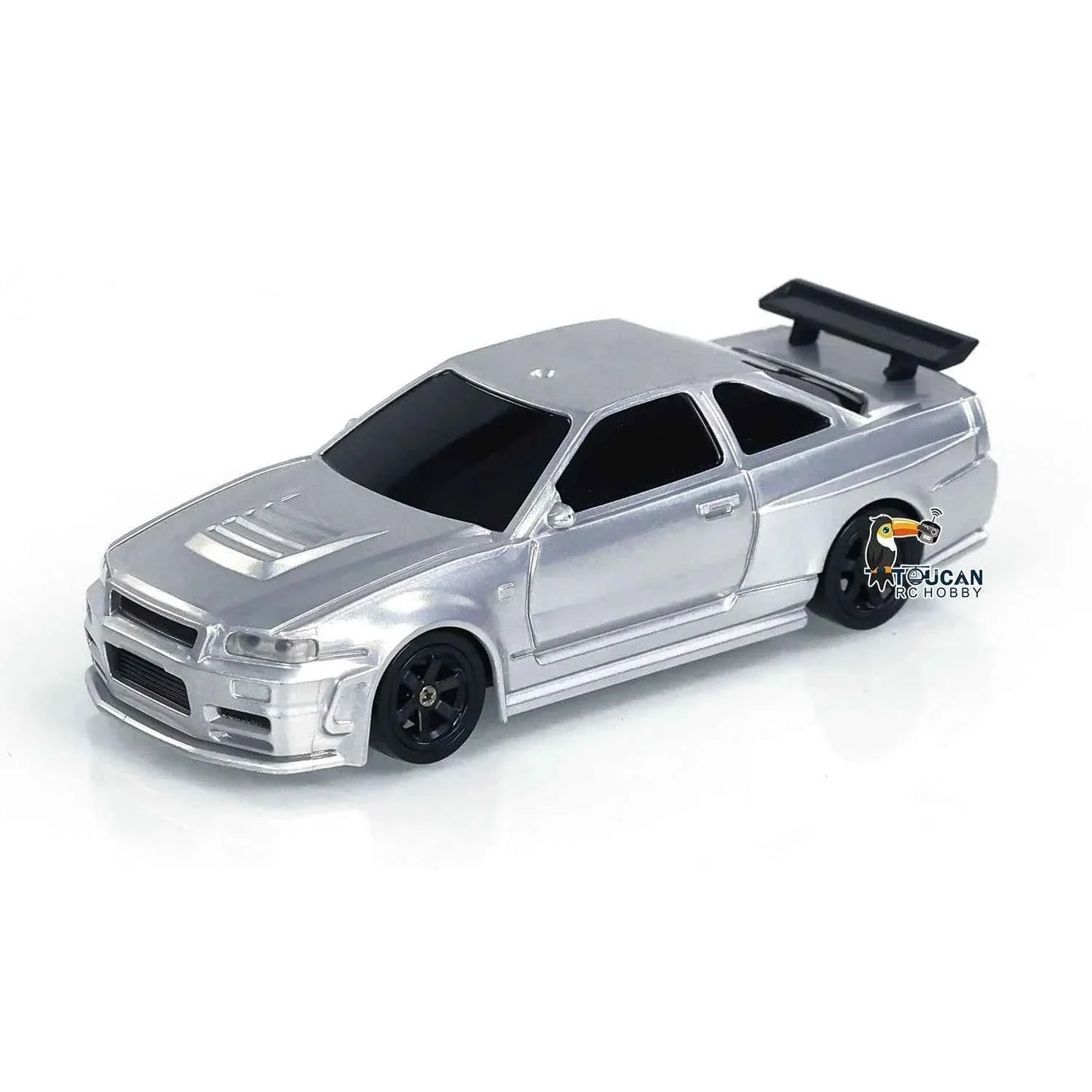 RTR RC Dift Race Car 1/43 Scale 4WD Gyro Four-wheel Drive Radio Control High Speed Model 2.4G Racing Drifting Cars Gifts Toys
