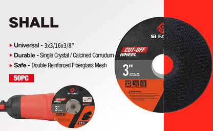 3 Inch Metal Cutting Disc 75x1.2x9.5mm Cut Off Wheels For Die Grinder Metal & Stainless Steel Cutting Mini Saw Blade  3-60pcs