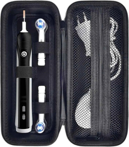 Toothbrush Travel Case Compatible with Oral-B Pro 1000, 2000, 3000, 3500, 1500/ for Philips Sonicare ProtectiveClean 4100 5100