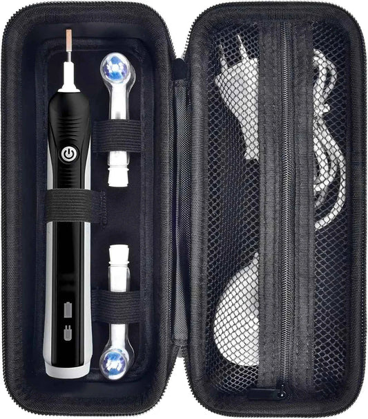 Toothbrush Travel Case Compatible with Oral-B Pro 1000, 2000, 3000, 3500, 1500/ for Philips Sonicare ProtectiveClean 4100 5100