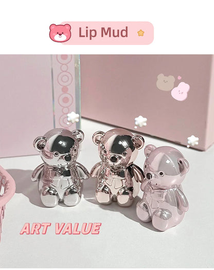 ART VALUE 7PC Makeup Sets Include 3 Colors Matte Lip Mud,1 Pressed Powder,1 Blush,1 Eyes Palette,1 Necklace Beauty Makeup Sets