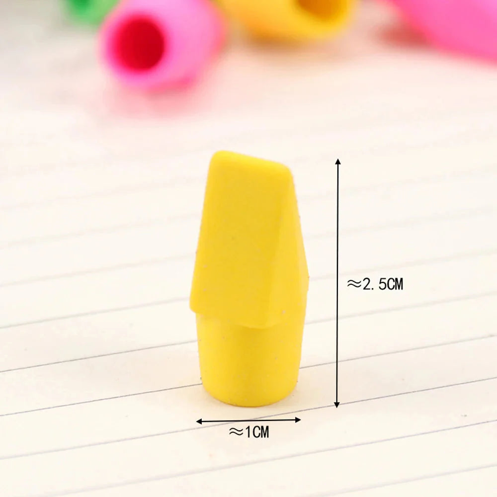 Supplies School Supplies Assorted Colors Painting Student Pencil Eraser Toppers Eraser Caps Pencil Top Erasers Pencil Erasers