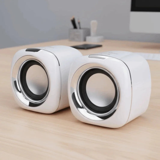 AUX Audio Speaker Wired High Volume 3.5mm Wired Small Speaker Stereo Portable Stereo Mini Speaker Phone/Pad/PC/Computer