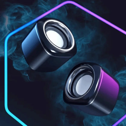 AUX Audio Speaker Wired High Volume 3.5mm Wired Small Speaker Stereo Portable Stereo Mini Speaker Phone/Pad/PC/Computer